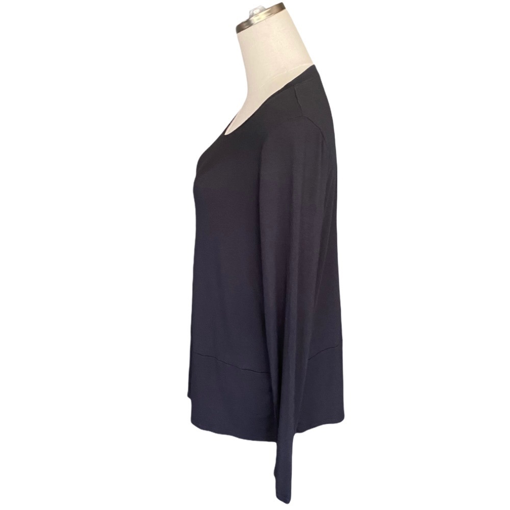 Beyond Yoga Out Front Split Black Pullover - image 2